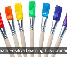 Create Positive Learning Environments